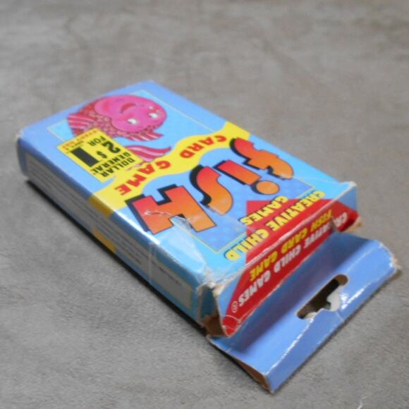 Vintage 1986 Fish Card Game Creative Child #18002 Complete Go Fish - Picture 9 of 10